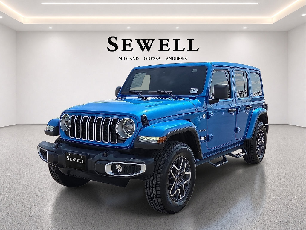 Used 2024 Jeep Wrangler Unlimited Sahara AWD/4WD image 1