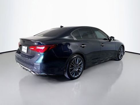 Used 2023 INFINITI Q50 Red Sport 400 w/ Black Opal Edition RWD image 5