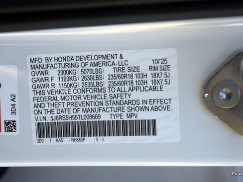 New 2026 Honda CR-V Sport image 20