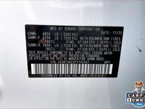 Certified 2023 Subaru Outback Limited image 30