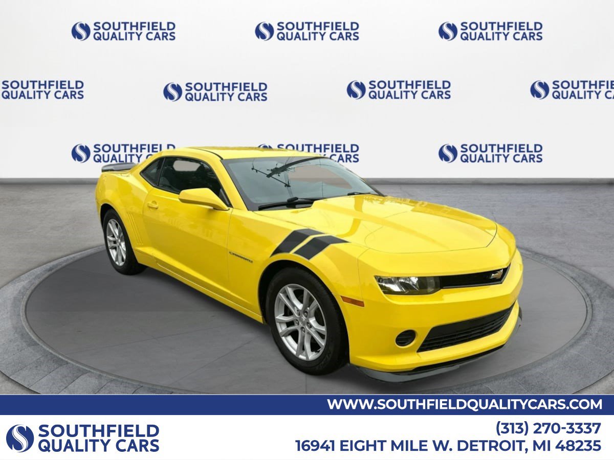 Used 2015 Chevrolet Camaro LS w/ LPO, Black Appearance Package RWD image 1