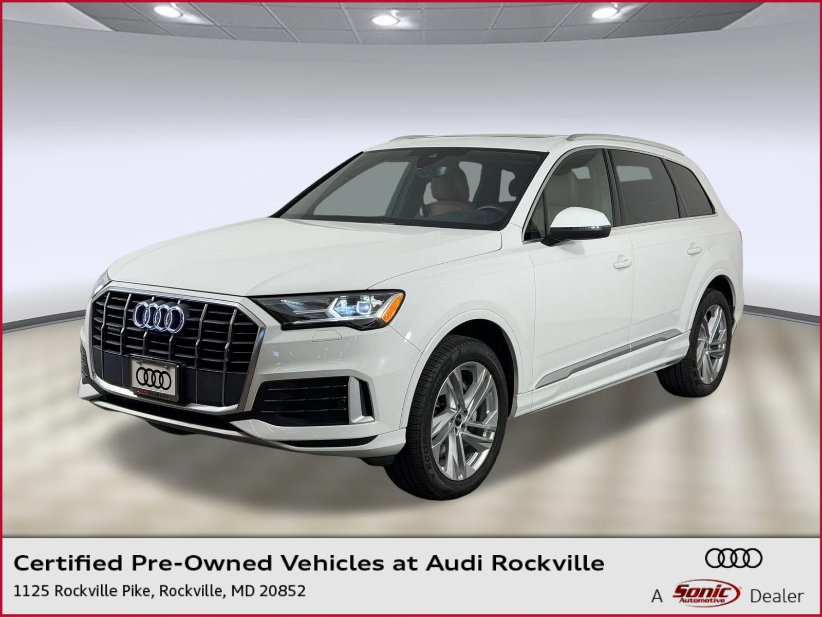 Certified 2023 Audi Q7 2.0T Premium w/ Towing Package AWD/4WD image 1