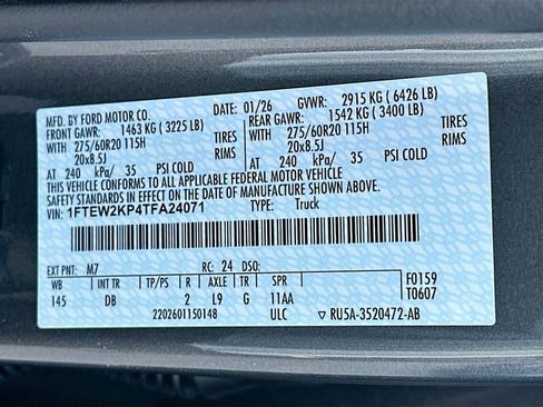 New 2026 Ford F150 STX w/ Equipment Group 200A image 20