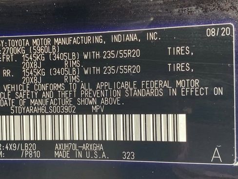 Used 2020 Toyota Highlander Limited image 24