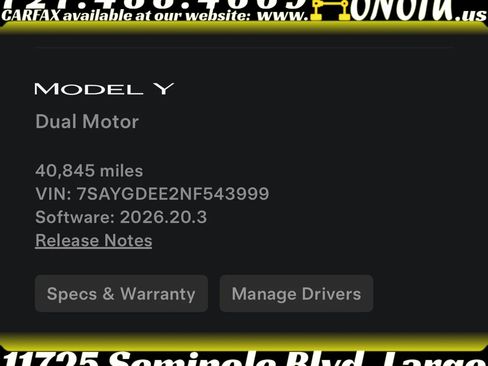 Used 2022 Tesla Model Y Long Range AWD/4WD image 38