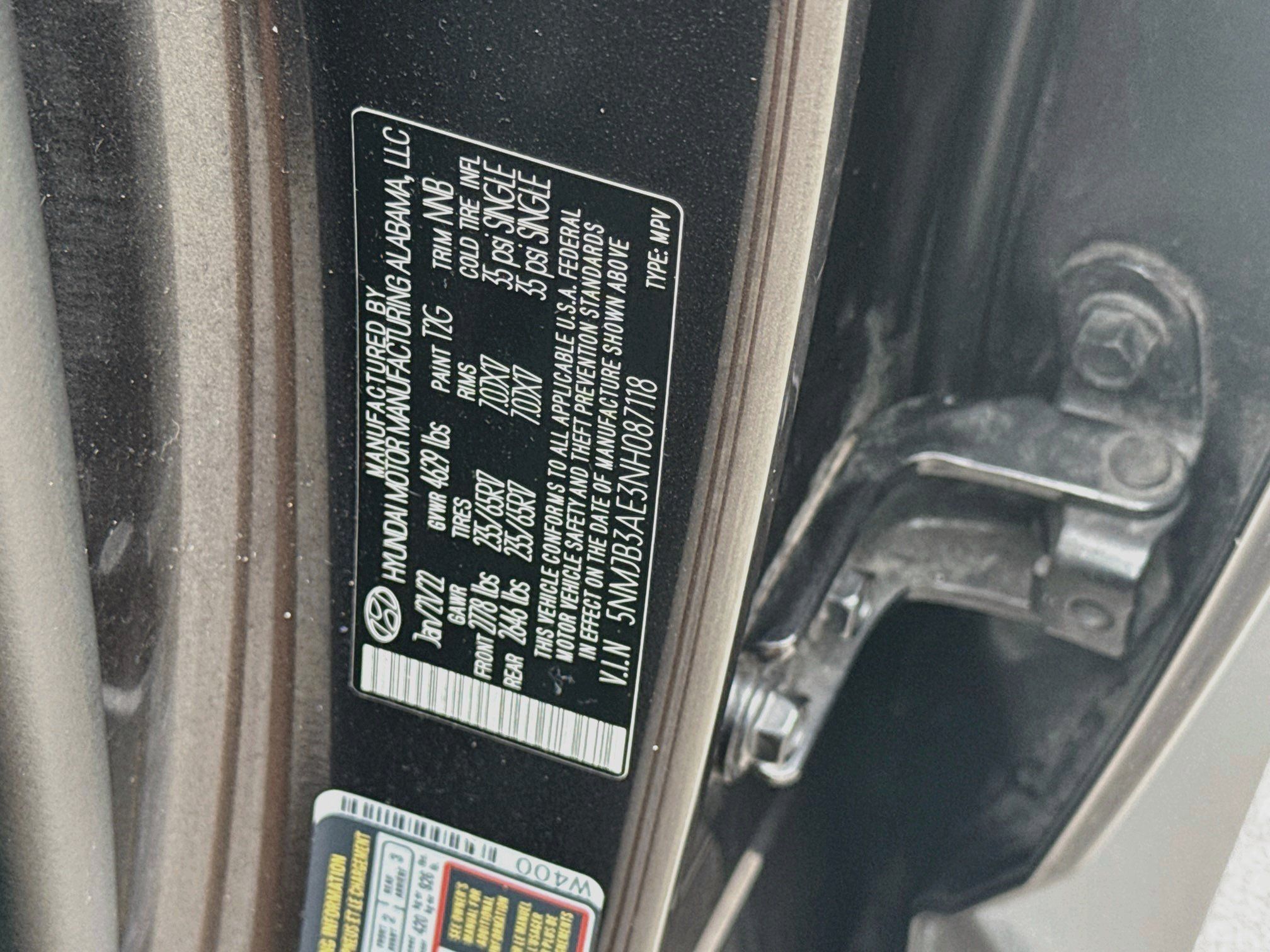 Used 2022 Hyundai Tucson SEL w/ Cargo Package FWD image 35
