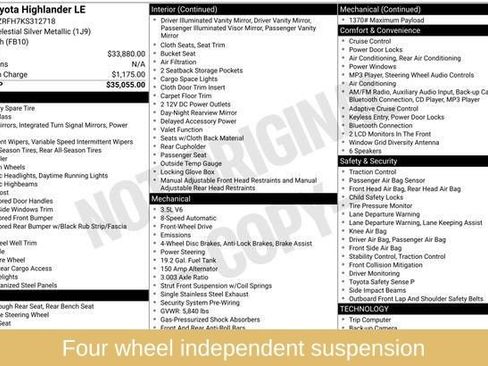 Used 2019 Toyota Highlander LE image 7