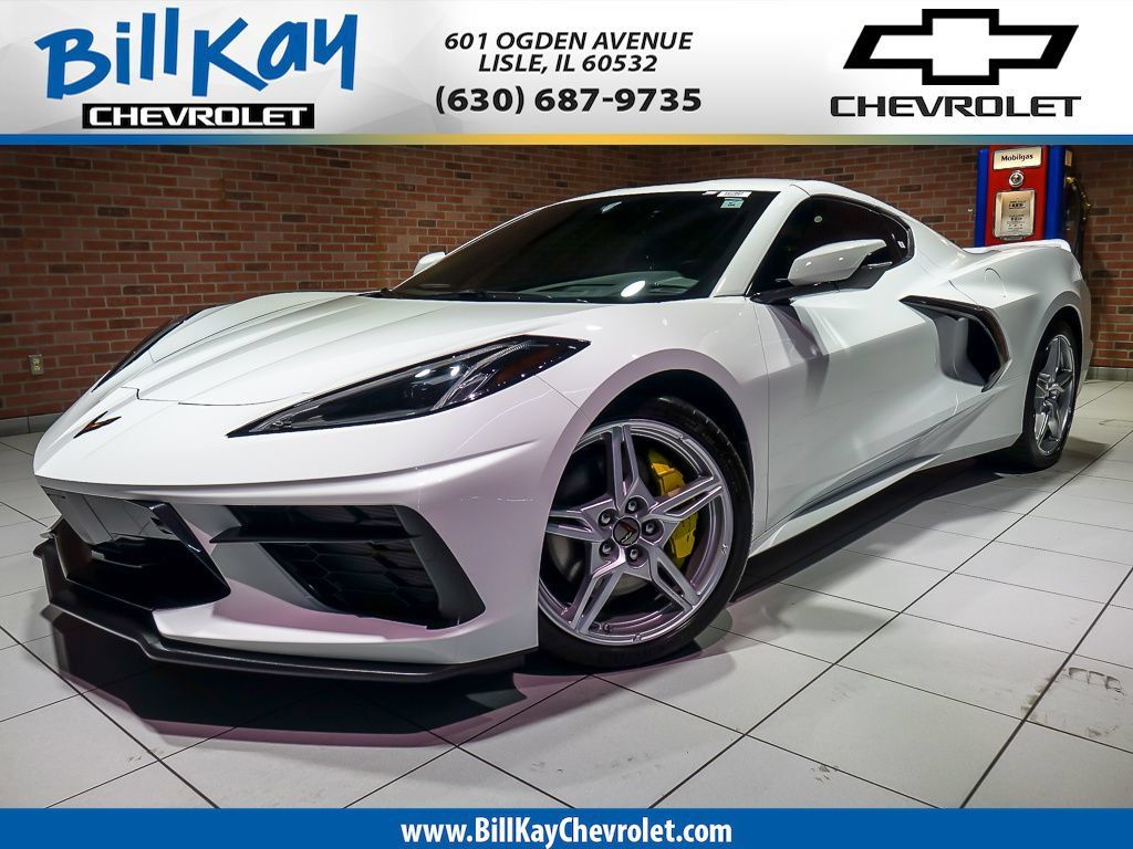 Used 2020 Chevrolet Corvette Stingray Preferred Cpe w/ 2LT Preferred Equipment Group RWD image 1