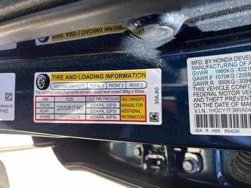 Used 2024 Honda Accord EX image 10