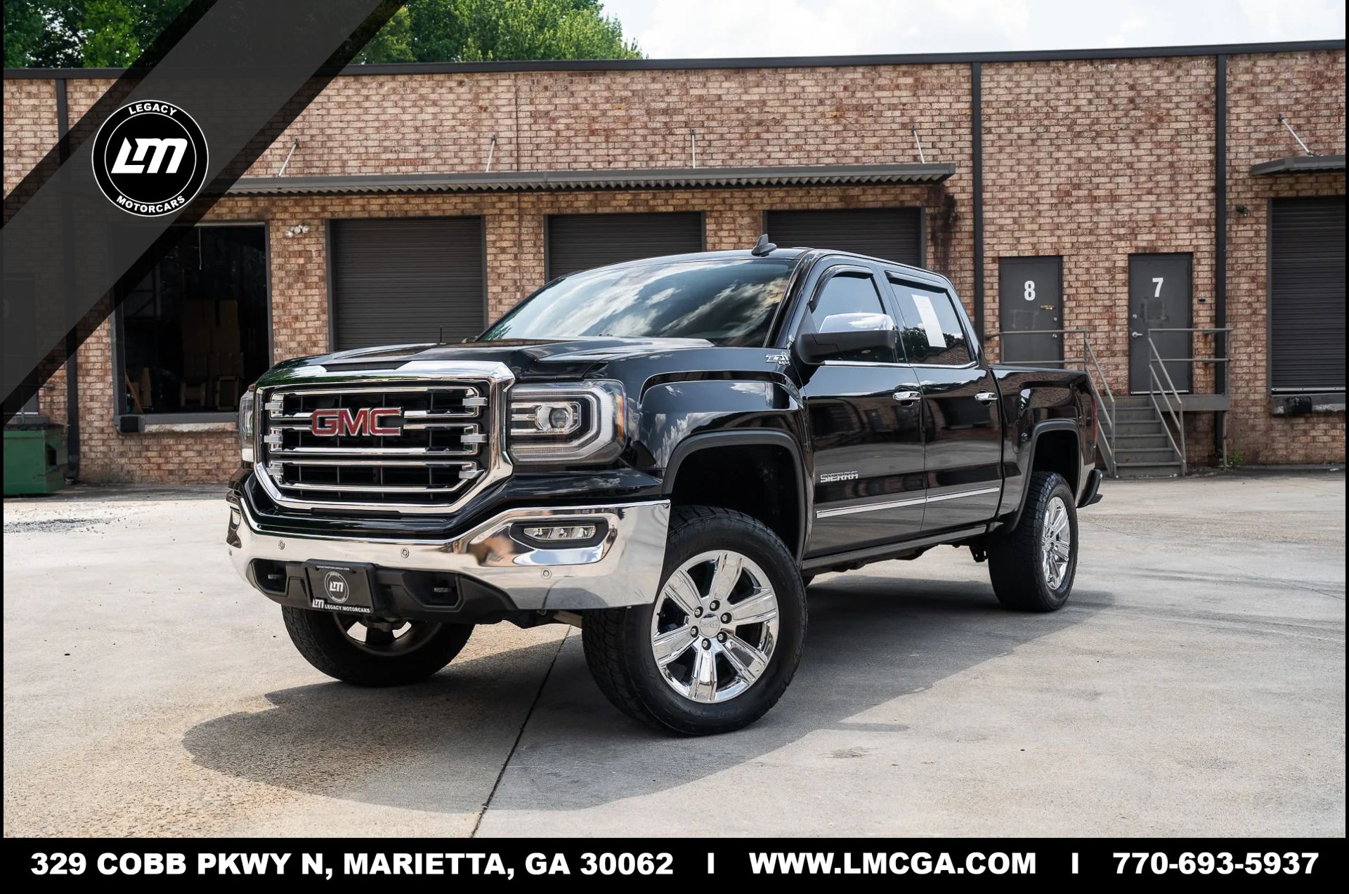 Used 2017 GMC Sierra 1500 SLT AWD/4WD image 1