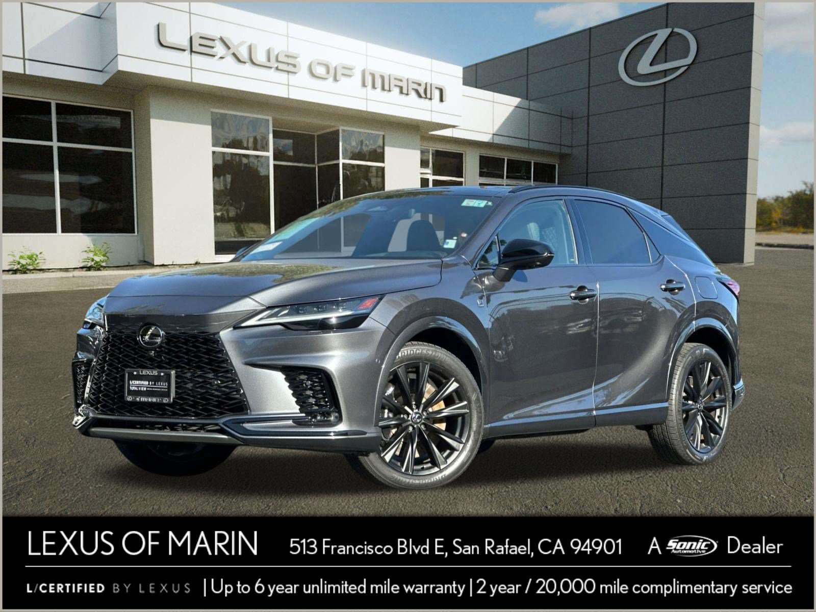 Used 2024 Lexus RX 500h F Sport w/ Convenience Package AWD/4WD image 1