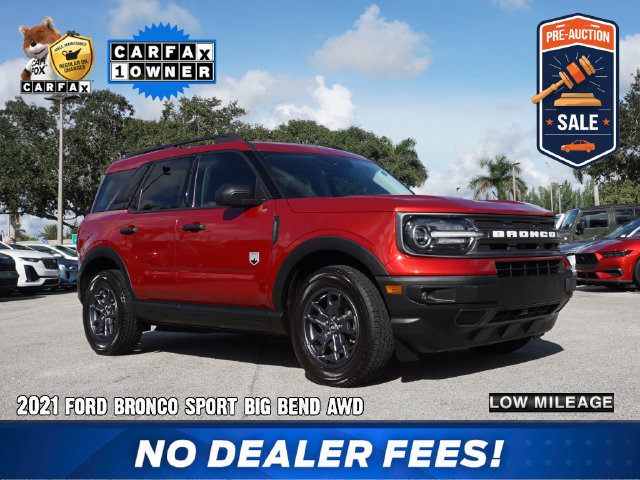 Used 2021 Ford Bronco Sport Big Bend w/ Big Bend Package (96B) AWD/4WD image 1