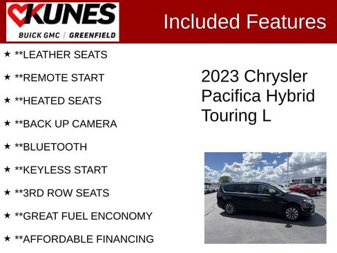 Used 2023 Chrysler Pacifica Touring-L FWD image 2