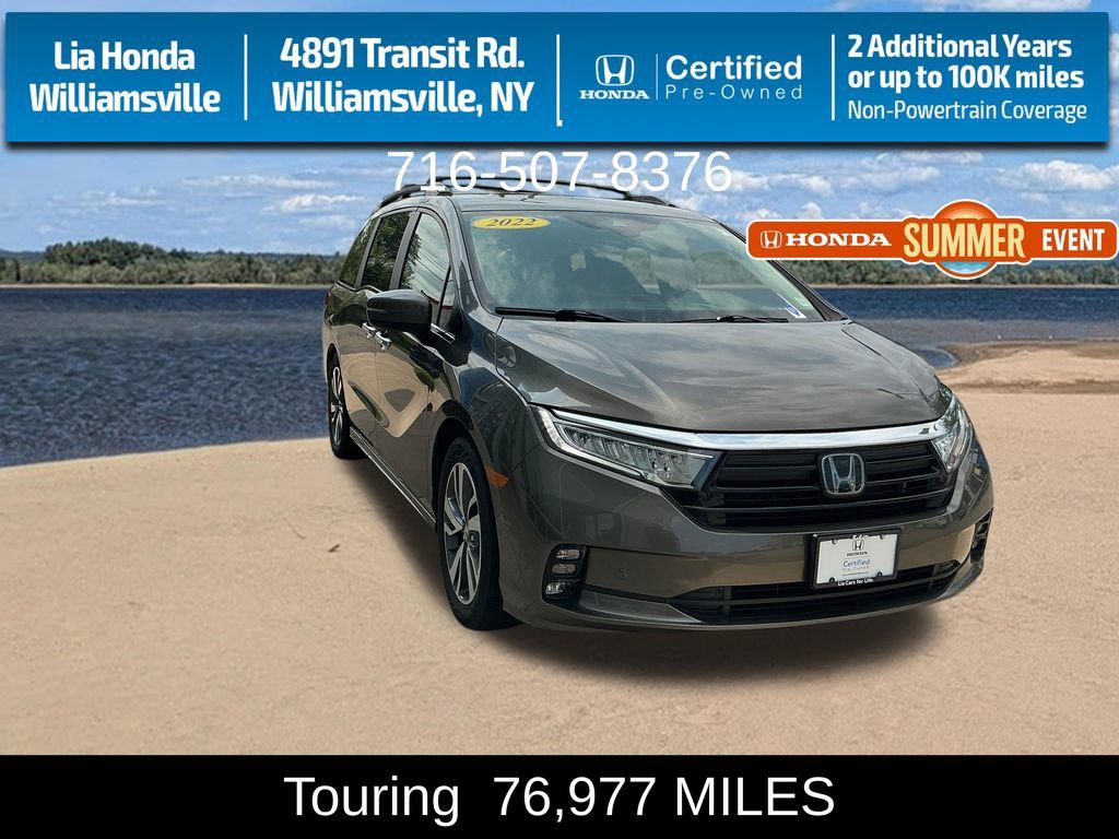 Certified 2022 Honda Odyssey Touring image 1