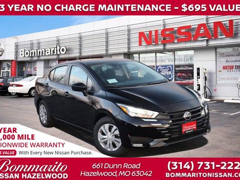 New 2025 Nissan Versa S w/ Trunk Package image 1