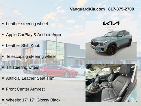 Certified 2026 Kia Seltos EX w/ EX Sunroof Package FWD image 18