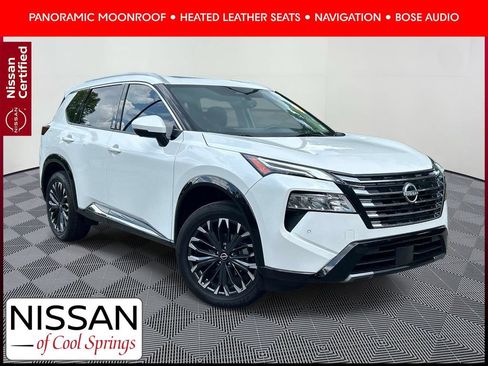 Certified 2025 Nissan Rogue Platinum w/ Platinum Premium Package FWD image 1