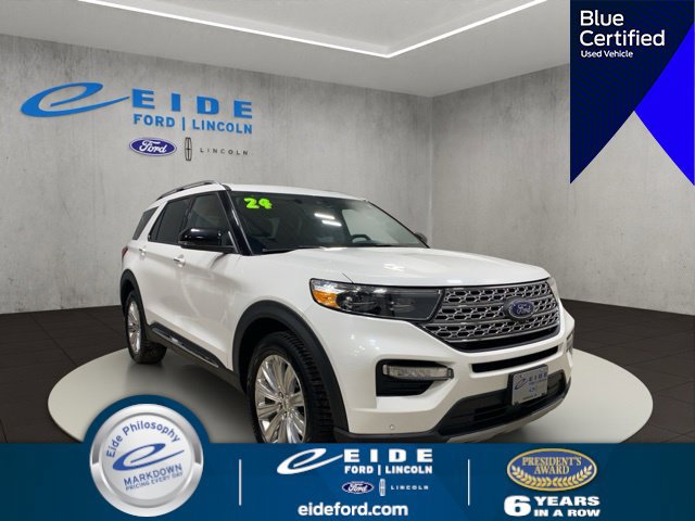 Certified 2024 Ford Explorer Limited w/ Limited Technology Package AWD/4WD image 1