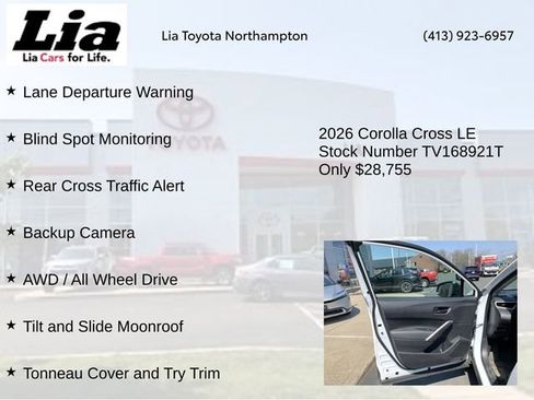 Used 2026 Toyota Corolla Cross LE image 14