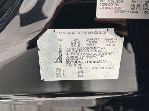 Used 2022 GMC Sierra 1500 Denali AWD/4WD image 35