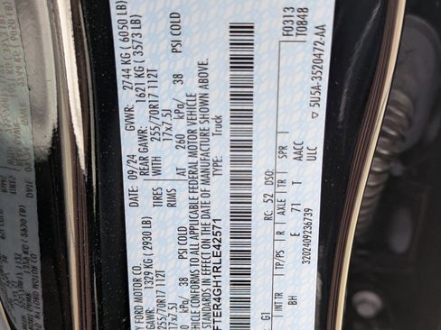 Used 2024 Ford Ranger XLT w/ Equipment Group 301A High image 33