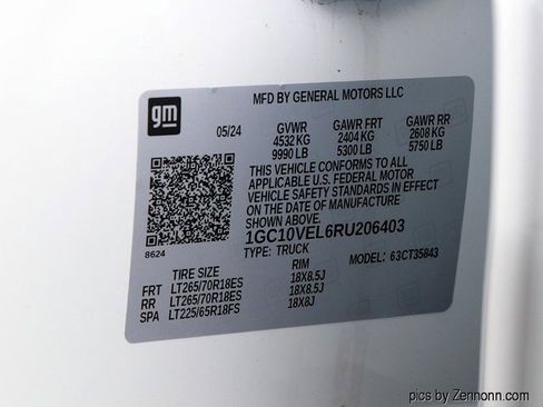 Used 2024 Chevrolet Silverado EV W/T image 32