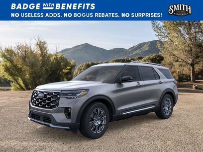New 2026 Ford Explorer Platinum