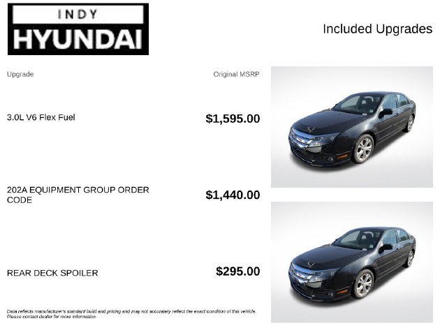 Used 2012 Ford Fusion SE FWD image 4