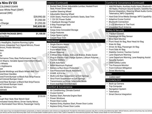 Used 2022 Kia Niro EX w/ Cold Weather Package image 3