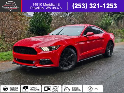 Used 2016 Ford Mustang EcoBoost Coupe 2D image 1