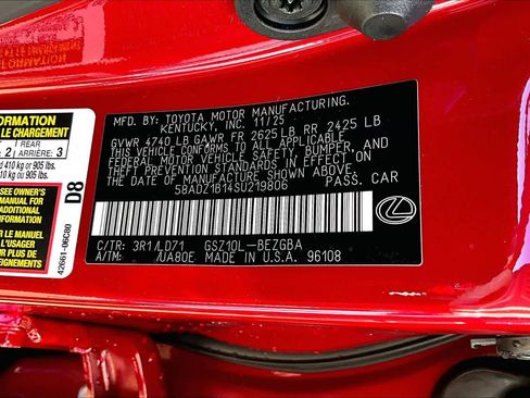 New 2025 Lexus ES 350 w/ Premium Package image 22