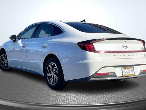 Used 2021 Hyundai Sonata Blue image 2
