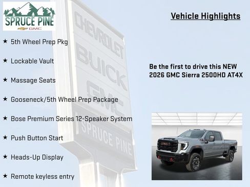 New 2026 GMC Sierra 2500 AT4X image 5