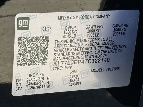 New 2026 Chevrolet Trax RS w/ Sunroof Package image 22