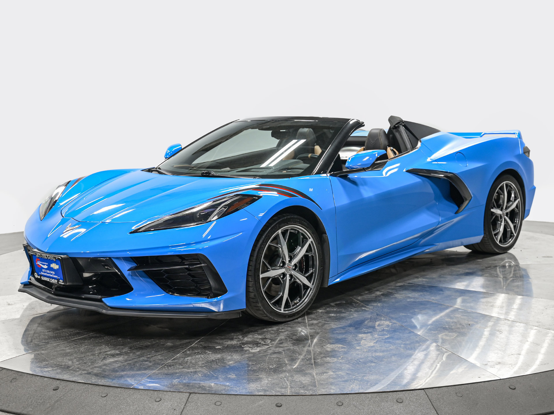 Used 2022 Chevrolet Corvette Stingray Preferred Conv w/ Z51 Performance Package RWD image 1