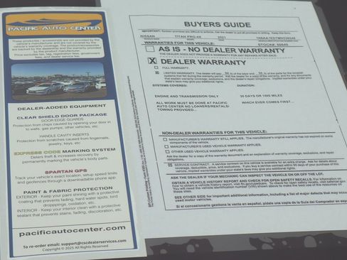 Used 2021 Nissan Titan PRO-4X w/ Pro-4x Convenience Package image 55