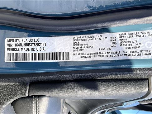 New 2026 Jeep Grand Cherokee Limited image 13