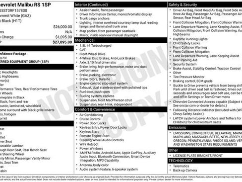 Used 2024 Chevrolet Malibu RS image 7