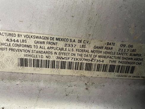 Used 2007 Volkswagen Jetta 2.5 image 39