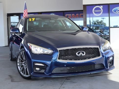 Used 2017 INFINITI Q50 Red Sport 400 image 2