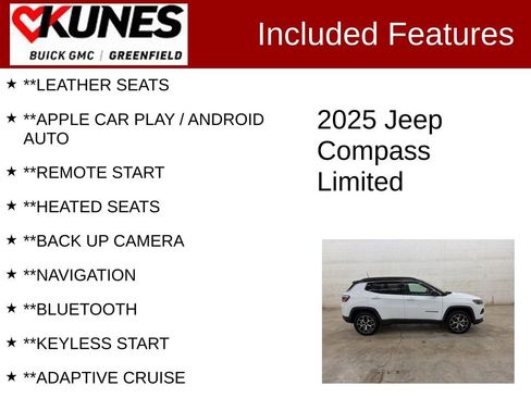 Used 2025 Jeep Compass Limited image 2