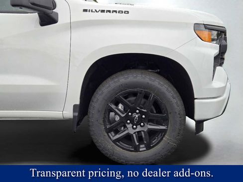 New 2026 Chevrolet Silverado 1500 Custom w/ LPO, Dark Essentials Package AWD/4WD image 11