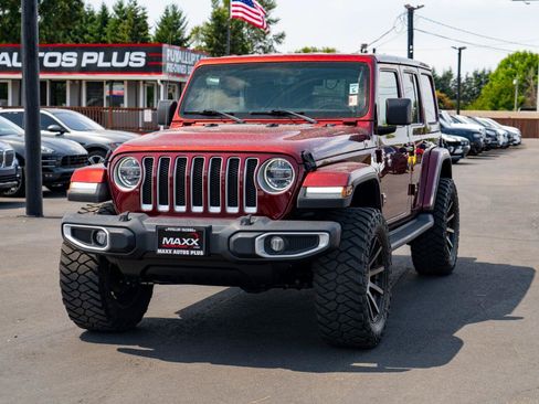 Used 2021 Jeep Wrangler Unlimited Sahara AWD/4WD image 4