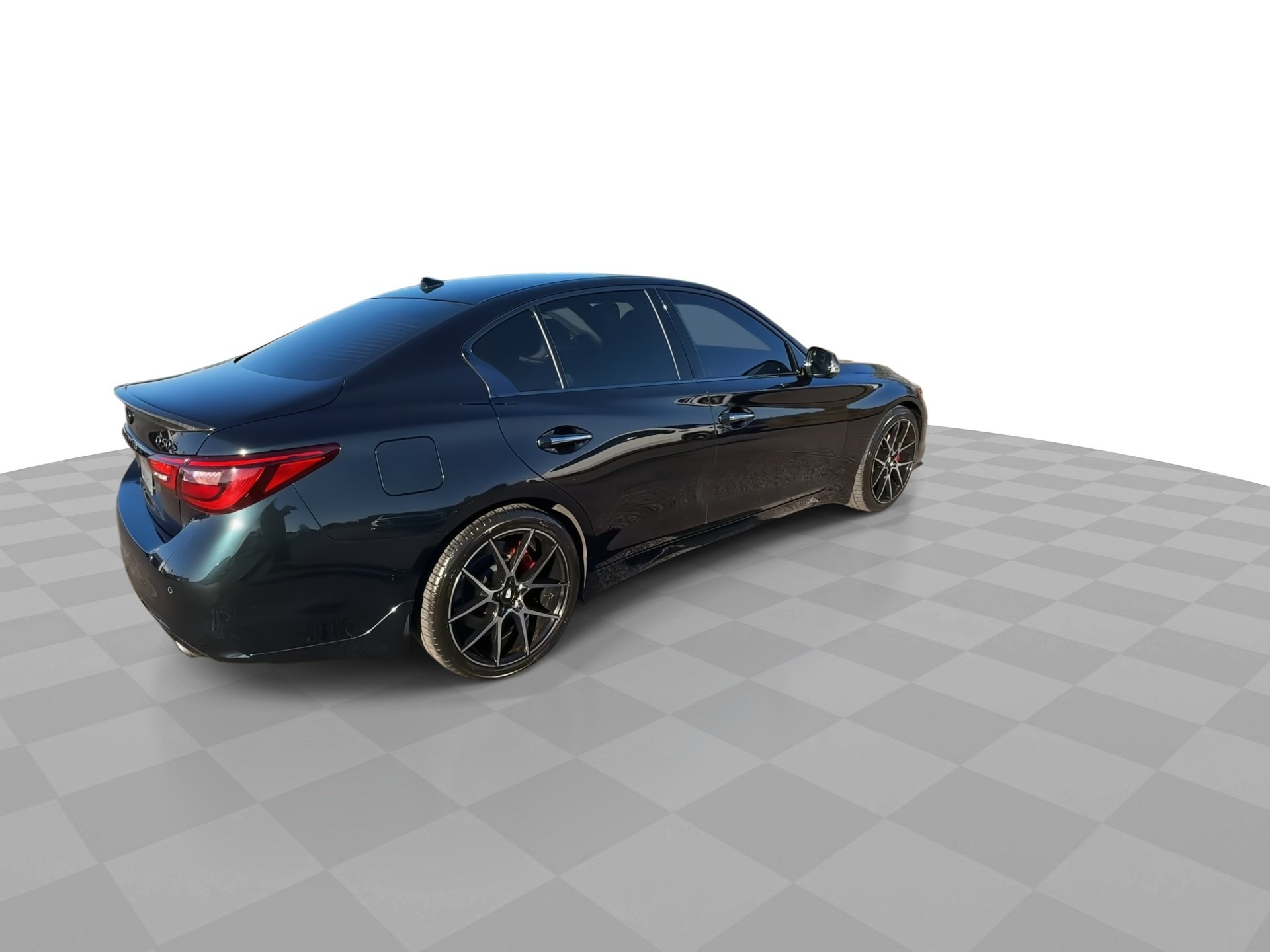Used 2023 INFINITI Q50 Red Sport 400 w/ Black Opal Edition RWD image 3