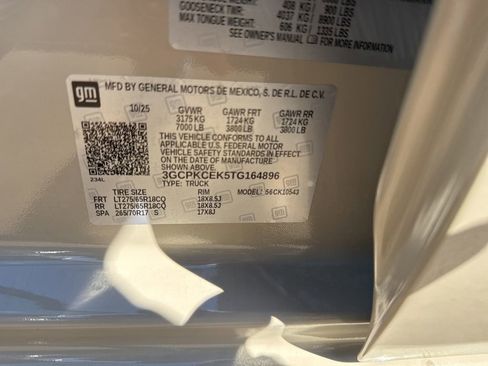 New 2026 Chevrolet Silverado 1500 Custom Trail Boss image 36