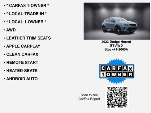 Used 2023 Dodge Hornet GT w/ GT Blacktop Package image 7