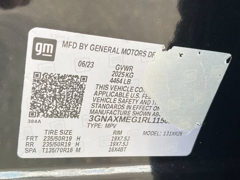 Certified 2024 Chevrolet Equinox RS w/ LPO, Floor Liner Package FWD image 25