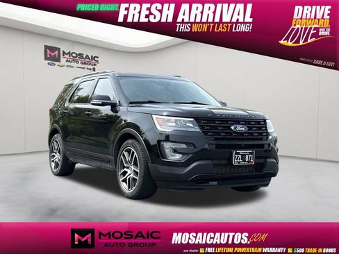 Used 2017 Ford Explorer Sport w/ Equipment Group 401A AWD/4WD image 1