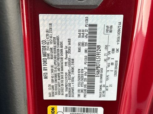 Used 2020 Ford Mustang GT w/ Equipment Group 301A image 38