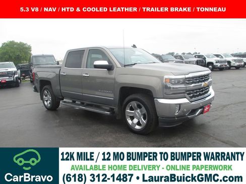 Used 2017 Chevrolet Silverado 1500 LTZ w/ Sport Package AWD/4WD image 1